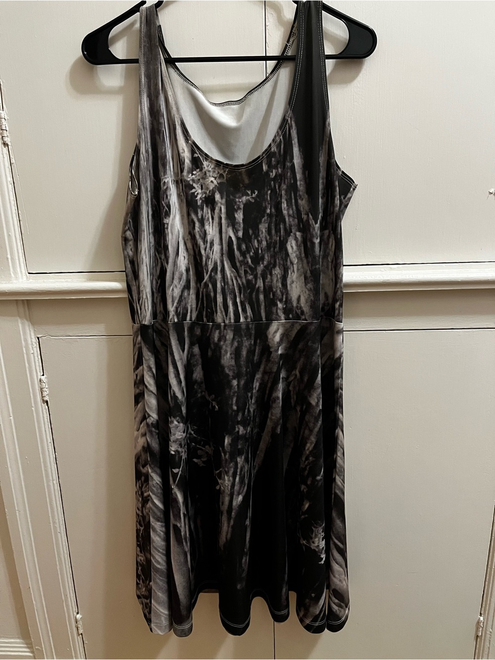 Spooky Custom Print Skater Dress